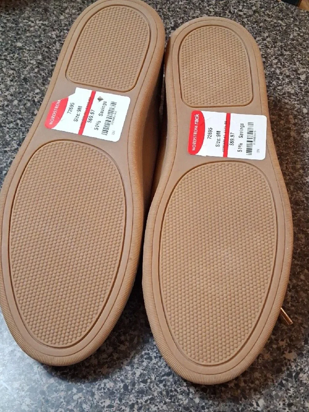 J&M Men's Lace-Up Sneakers in Tan Size 9M
